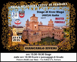 Stage di Krav Maga IAKSA Italia